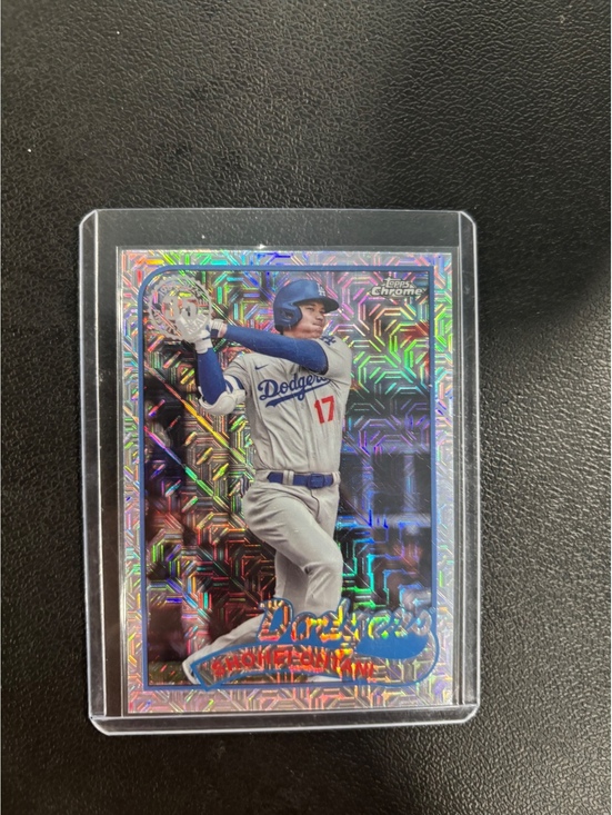Topps Other - 2024 Topps Chrome Shohei Ohtani 2023 Monthly Scoreboard Mojo Refractor Baseball/